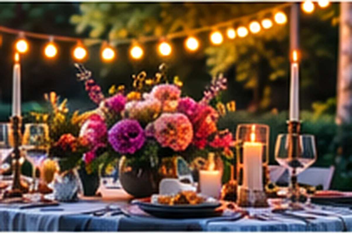 Bright gathering table