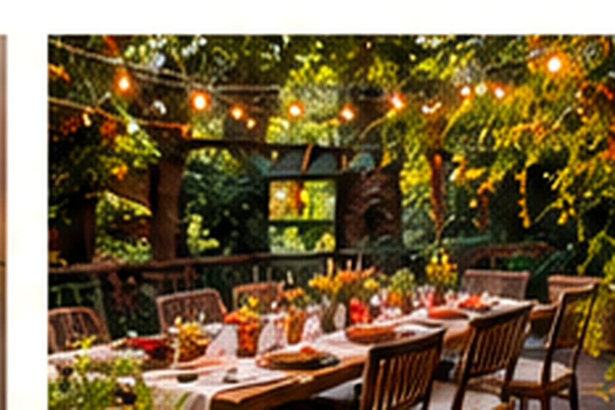 Dinner gathering photo